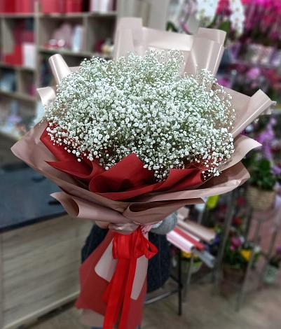 Букет цветов из: Гипсофила в Ромоданово
