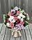 Букет цветов из: Альстромерии, Гвоздики, Розы и Хризантемы в Ромоданово