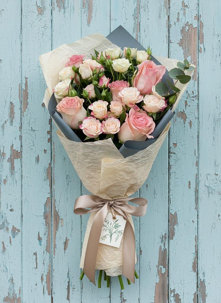 Букет цветов из: Розы в Ромоданово