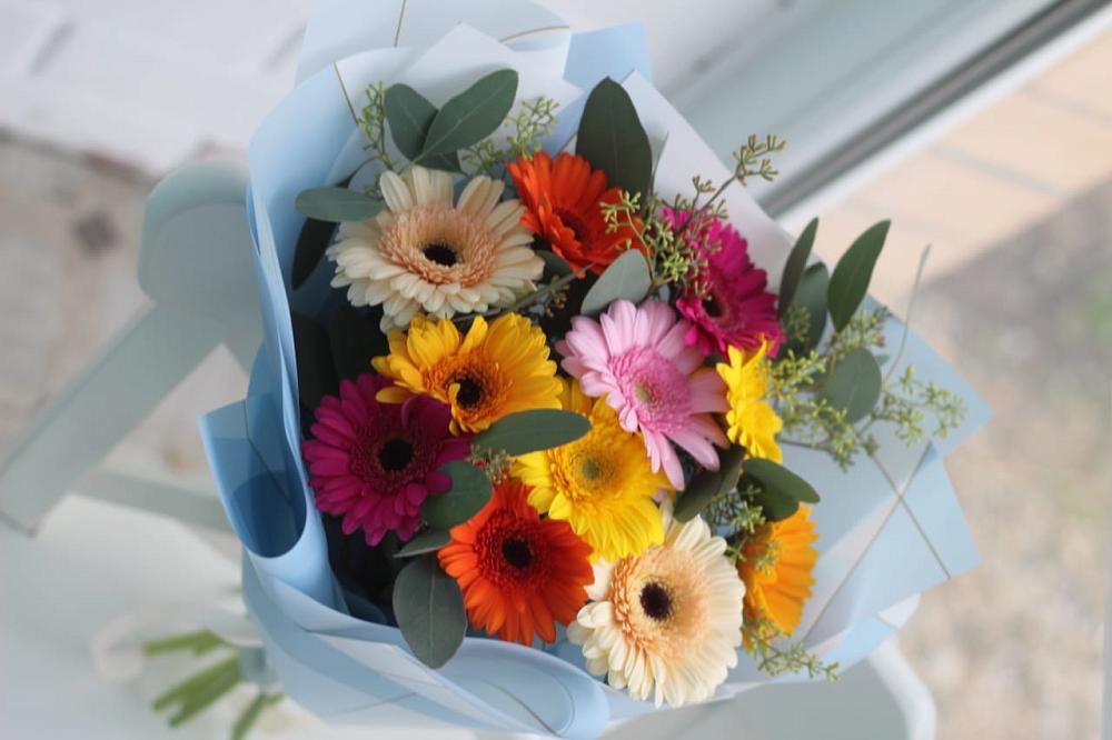 Букет цветов из: Герберы в Ромоданово