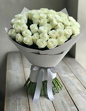 Букет 35 Белых роз #REPLACE_PRED# Ромоданово