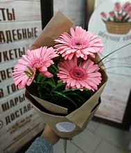 Букет цветов из:  Герберы #REPLACE_PRED# Ромоданово