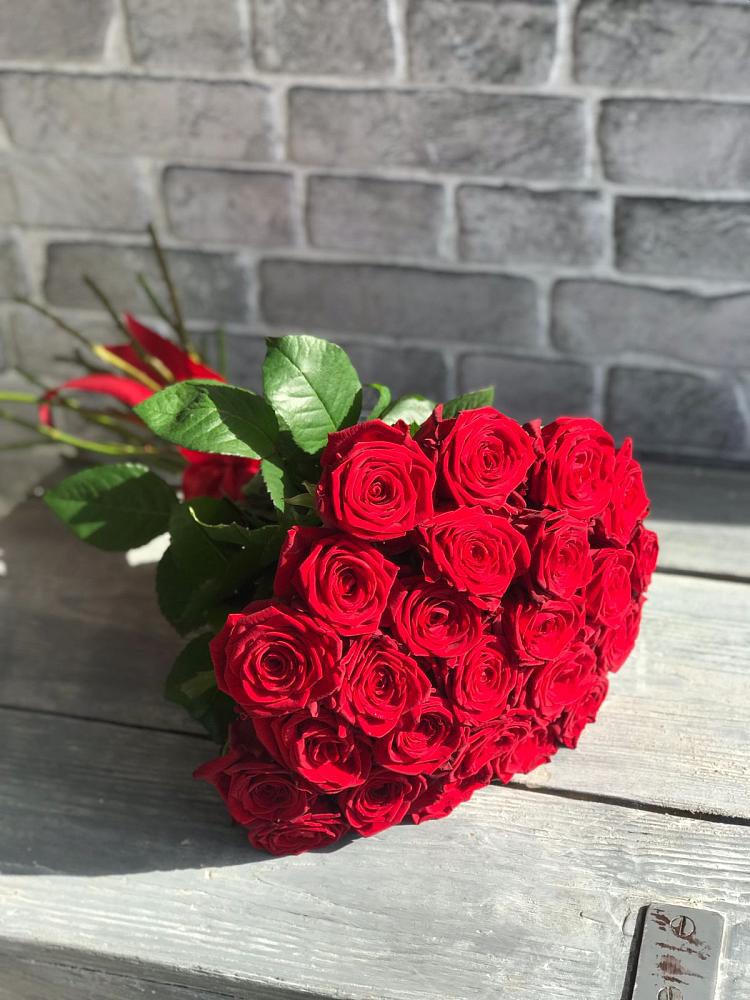 Букет Красные розы Фридом в Ромоданово
