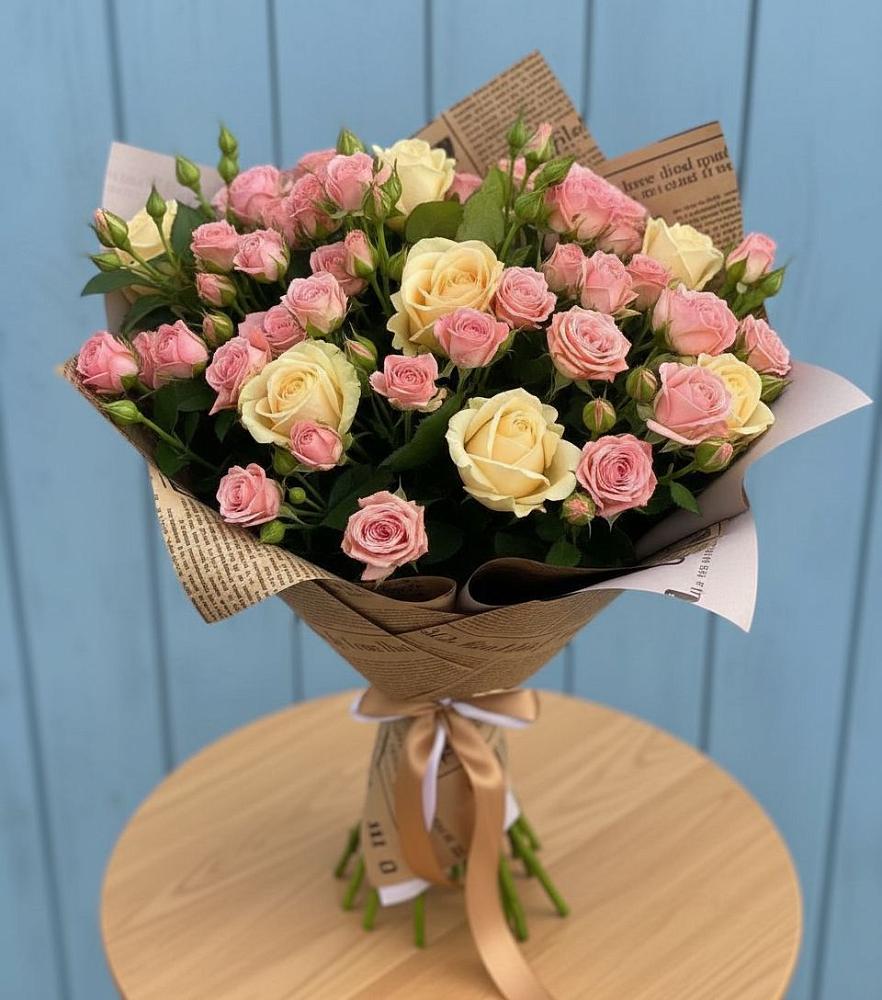 Букет цветов из: Розы в Ромоданово