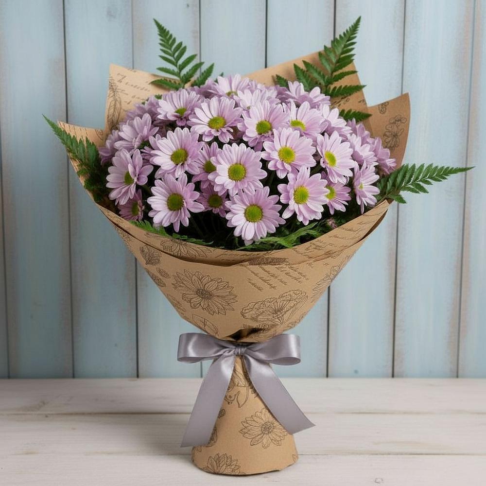 Букет цветов из: Хризантемы в Ромоданово