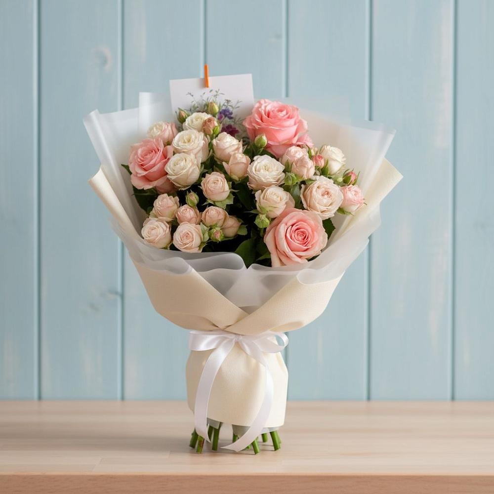 Букет цветов из: Розы в Ромоданово