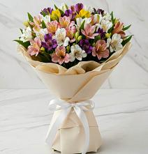 Букет цветов из:  Альстромерии в Ромоданово