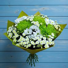 Букет цветов из:  Хризантемы #REPLACE_PRED# Ромоданово