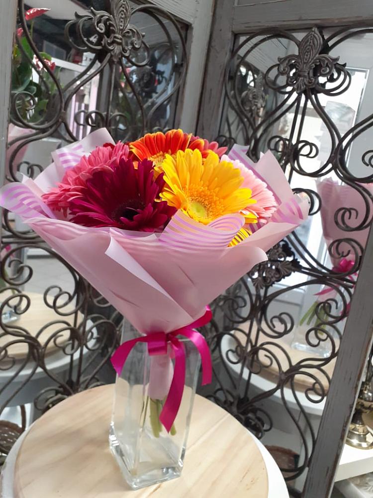 Букет цветов из: Герберы в Ромоданово