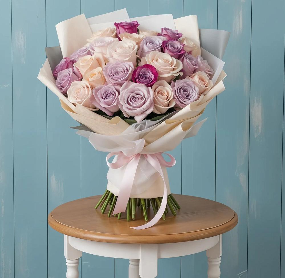 Букет цветов из: Розы в Ромоданово