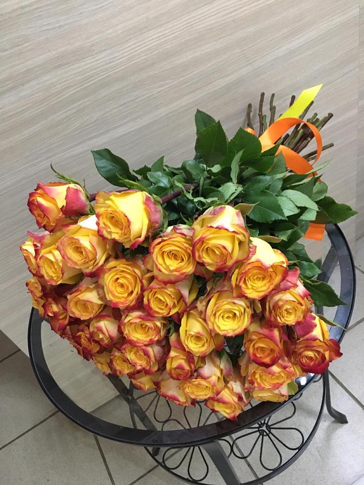 Букет Желтые розы в Ромоданово