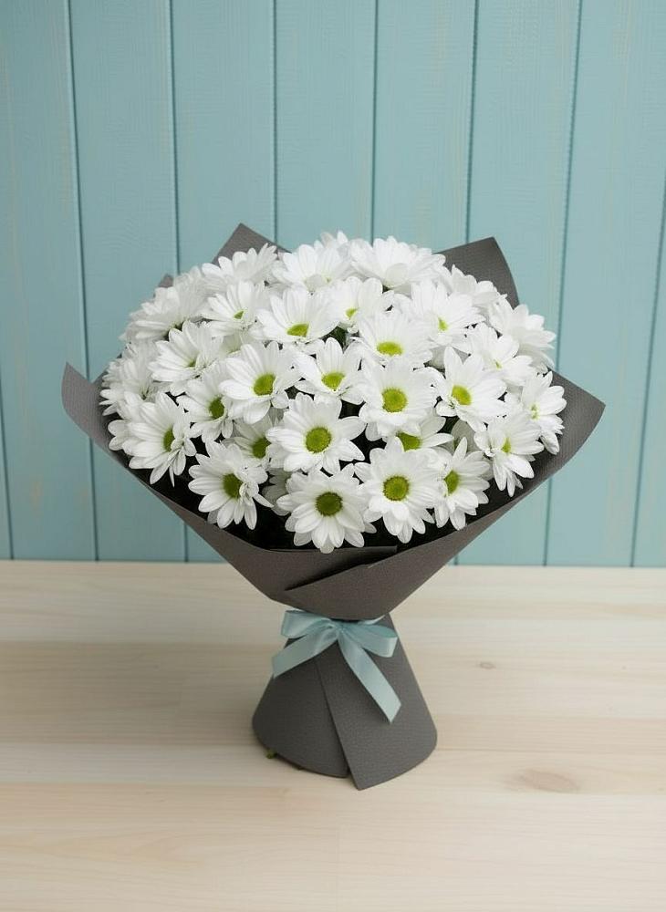 Букет цветов из: Хризантемы в Ромоданово