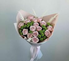 Букет цветов из:  Розы и Хризантемы #REPLACE_PRED# Ромоданово