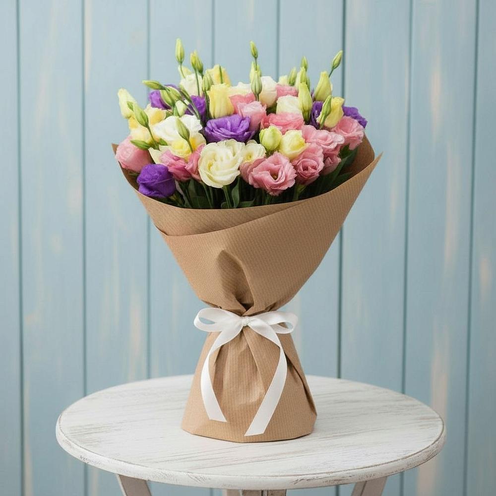 Букет цветов из: Лизиантусы в Ромоданово