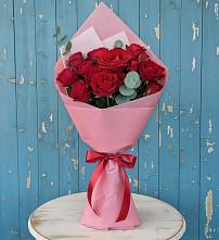 Букет цветов из:  Розы в Ромоданово