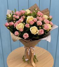 Букет цветов из:  Розы в Ромоданово
