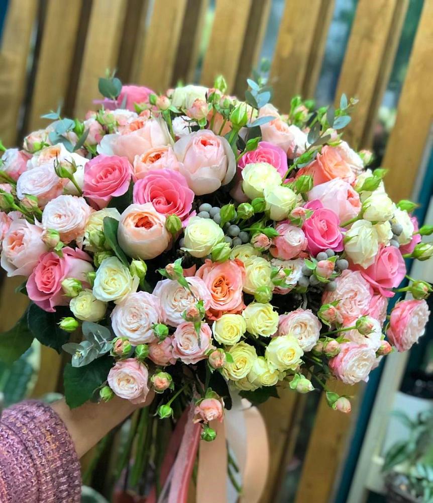 Букет цветов из: Розы в Ромоданово