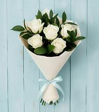 Букет цветов из:  Розы #REPLACE_PRED# Ромоданово