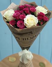 Букет цветов из:  Розы #REPLACE_PRED# Ромоданово