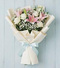 Букет цветов из:  Лилии #REPLACE_PRED# Ромоданово