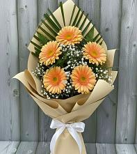 Букет цветов из:  Герберы в Ромоданово
