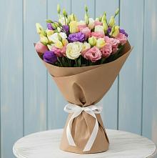 Букет цветов из:  Лизиантусы в Ромоданово