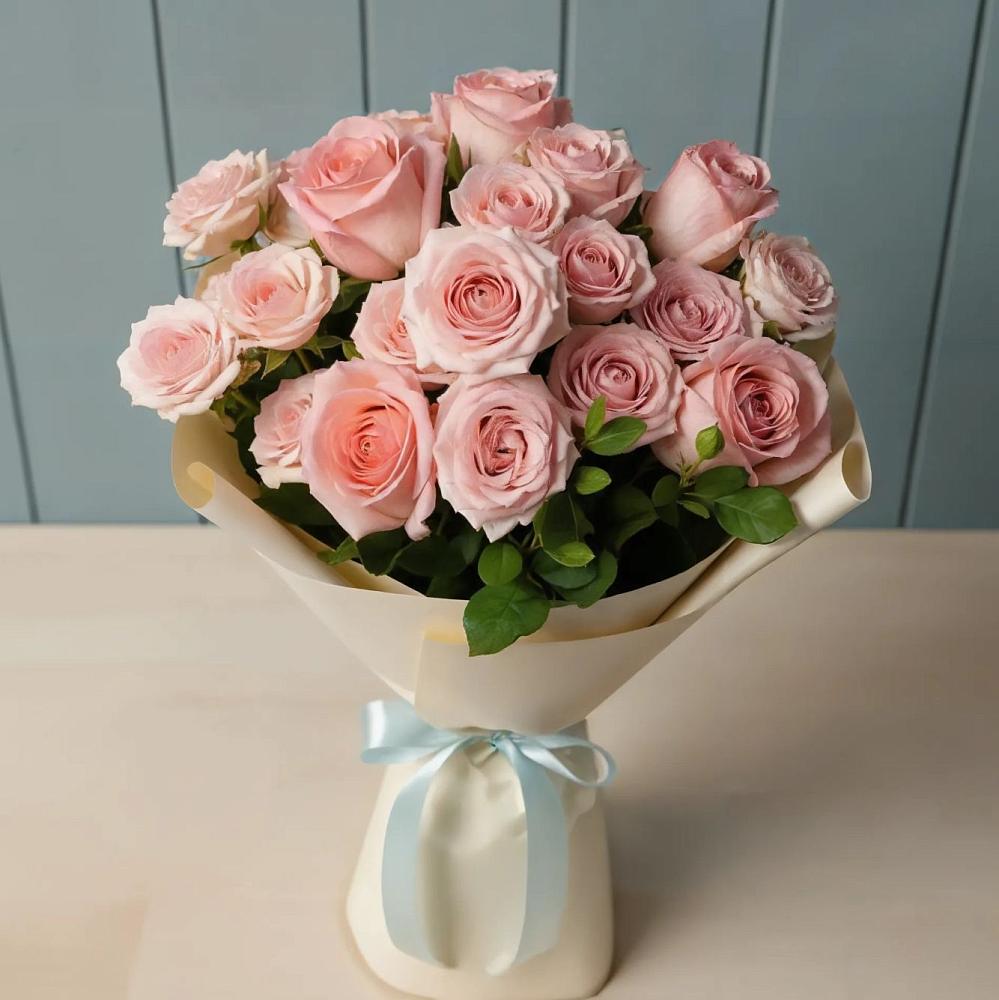 Букет Розовый шарм в Ромоданово